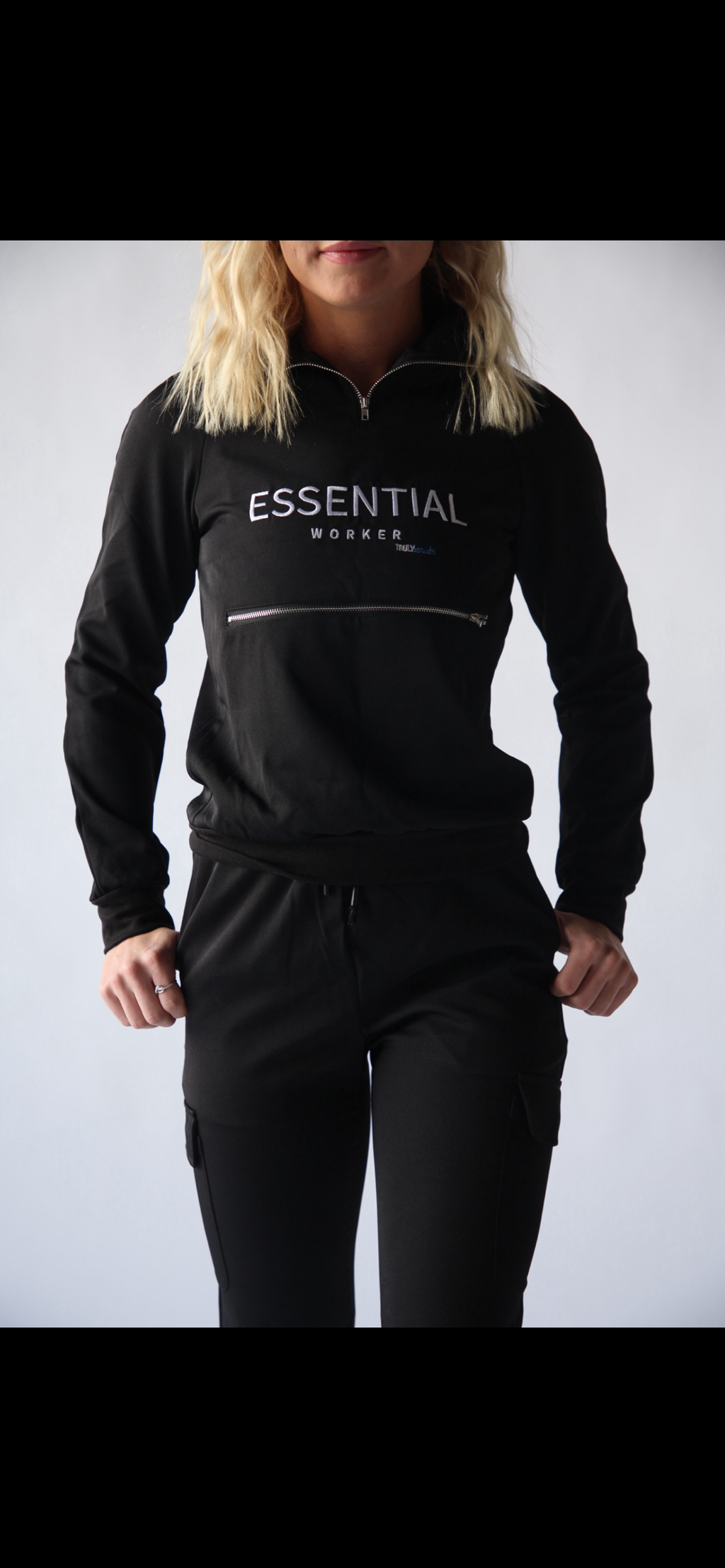Essential Worker Quarter Zip