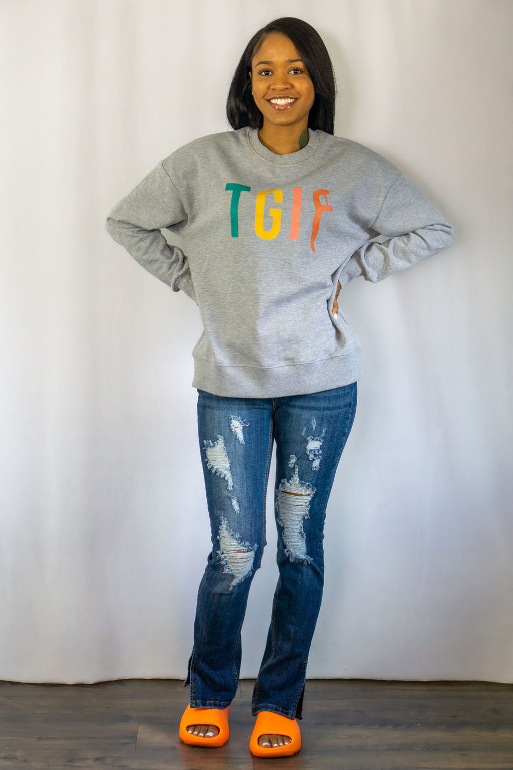 TGIF Friday Sweatshirt for Dental Professionals